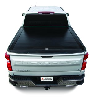 Chevrolet Silverado 1500 HD Retractable Bed Cover - Pace Edwards - Electric Retractable, Powder Coated Aluminum - Black - 2020 Chevrolet Silverado 1500 HD Retractable Bed Cover - Pace Edwards - Electric Retractable, Powder Coated Aluminum - Black - 2020